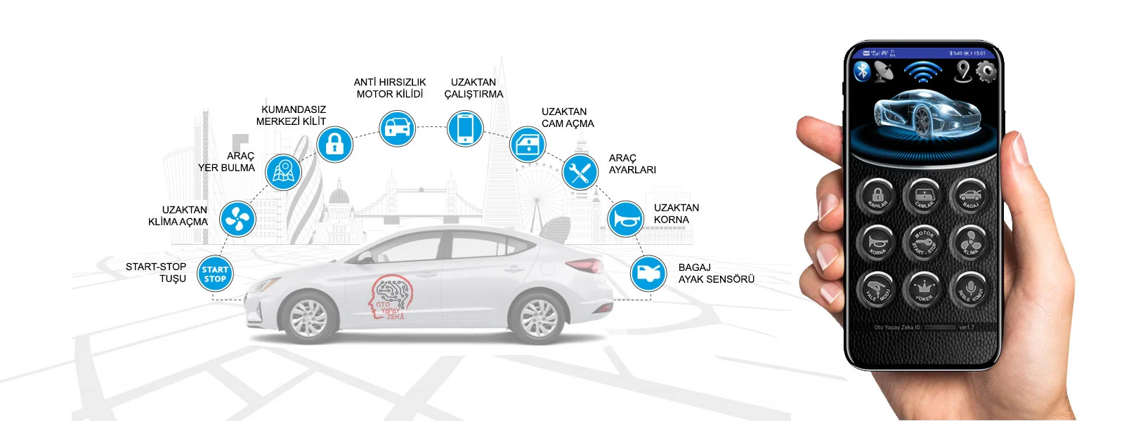 ARACINIZIN TÜM ELEKTRONİK AYARLARINA HAKİM OLUN